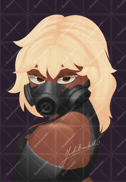 Lineless - $15 + Smooth Shade $8 + Portrait $5 = $28
